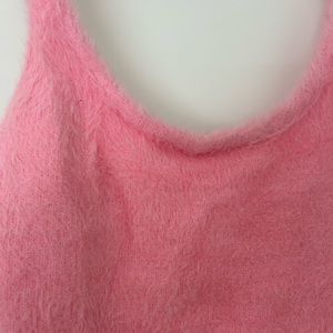 Adika Pink Fuzzy Top